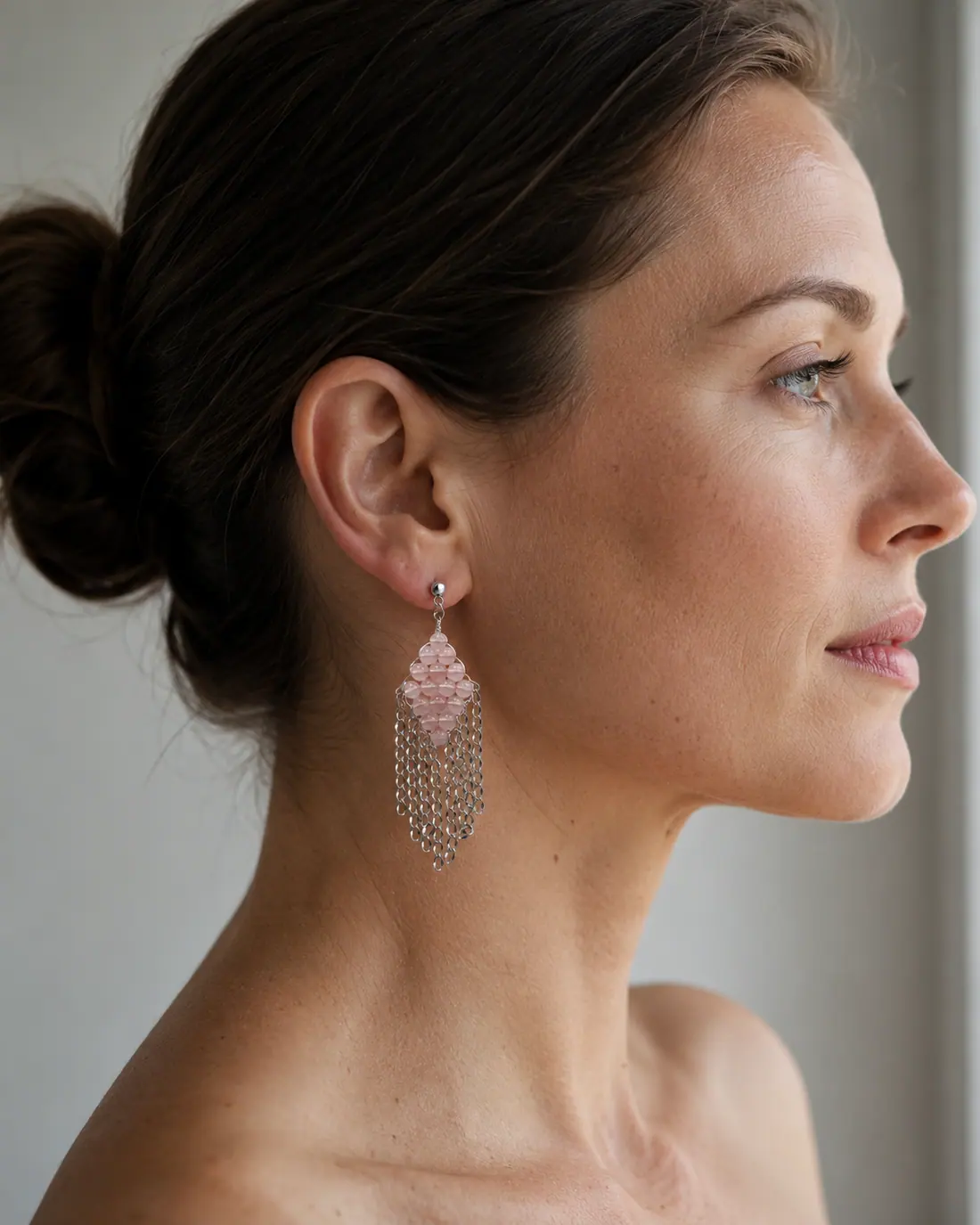 Boucles d'oreilles EA0007 porté