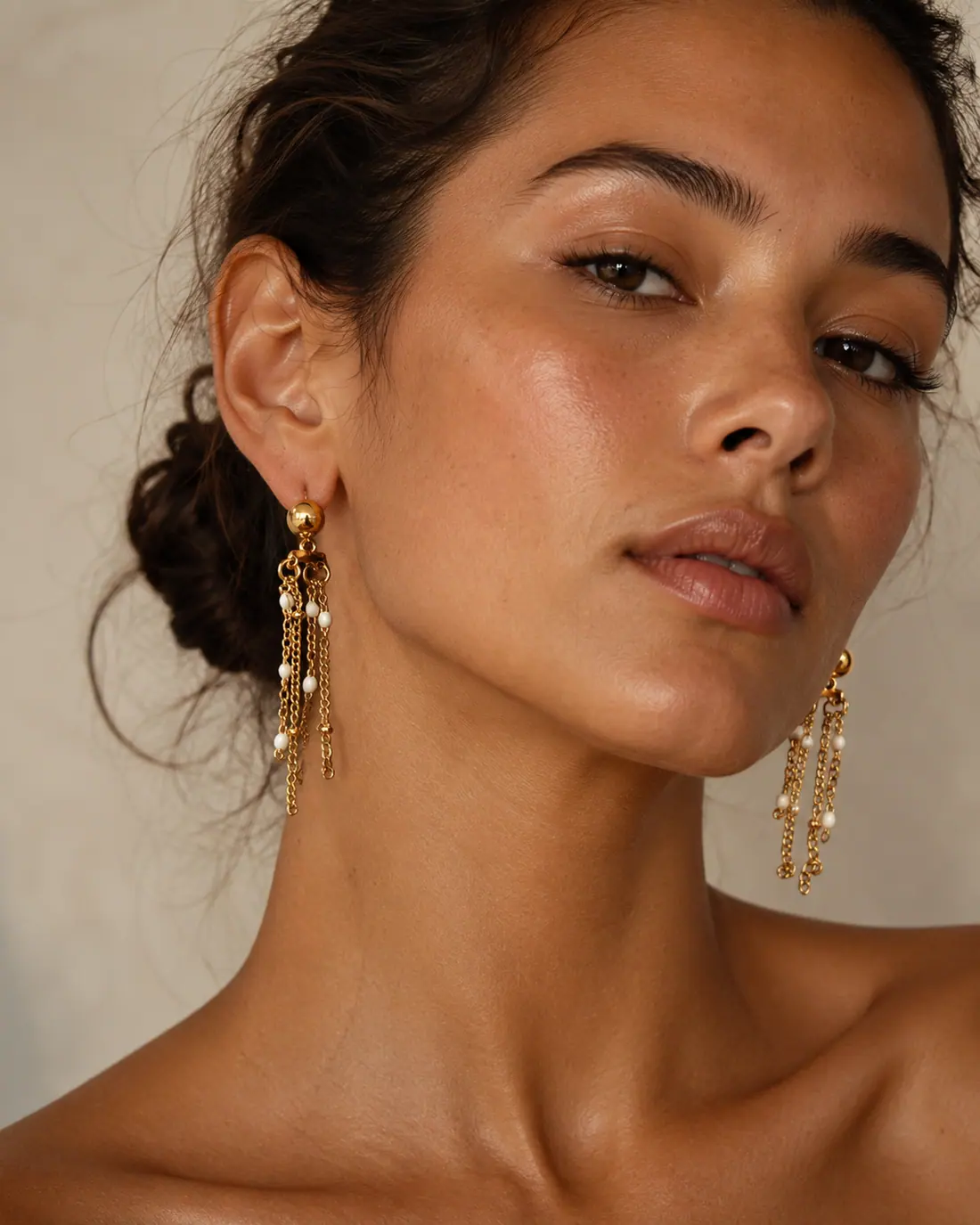 Boucles d'oreilles EA0016 porté