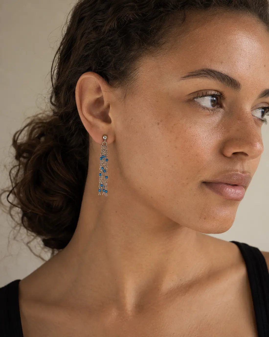 Boucles d'oreilles EA0027 porté
