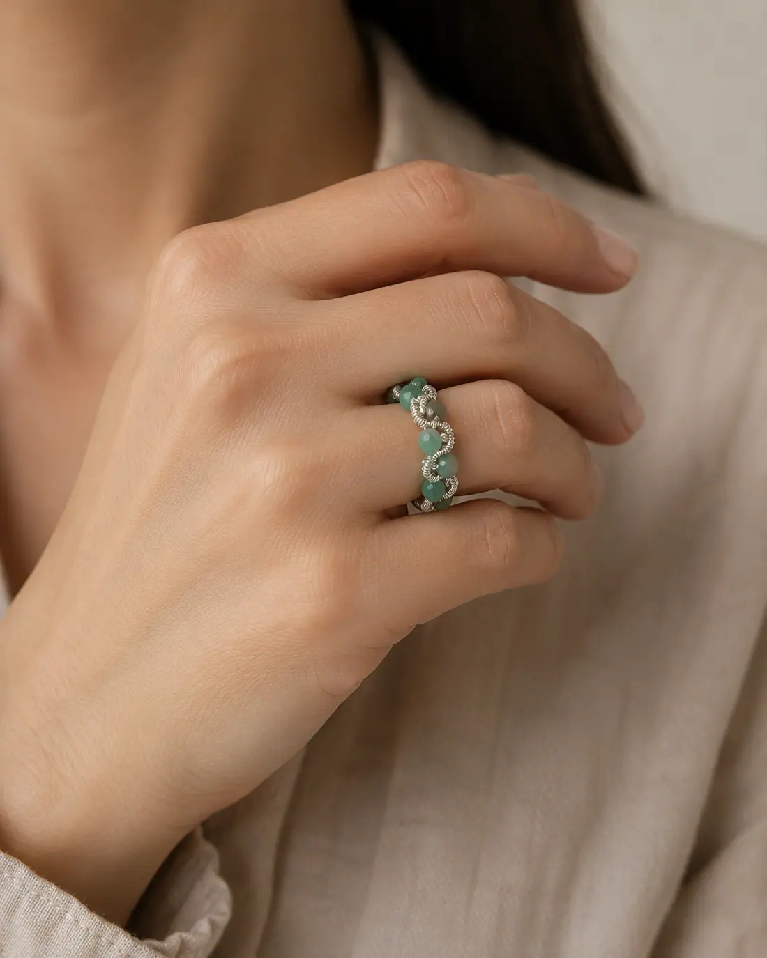 Bague RI0002 porté