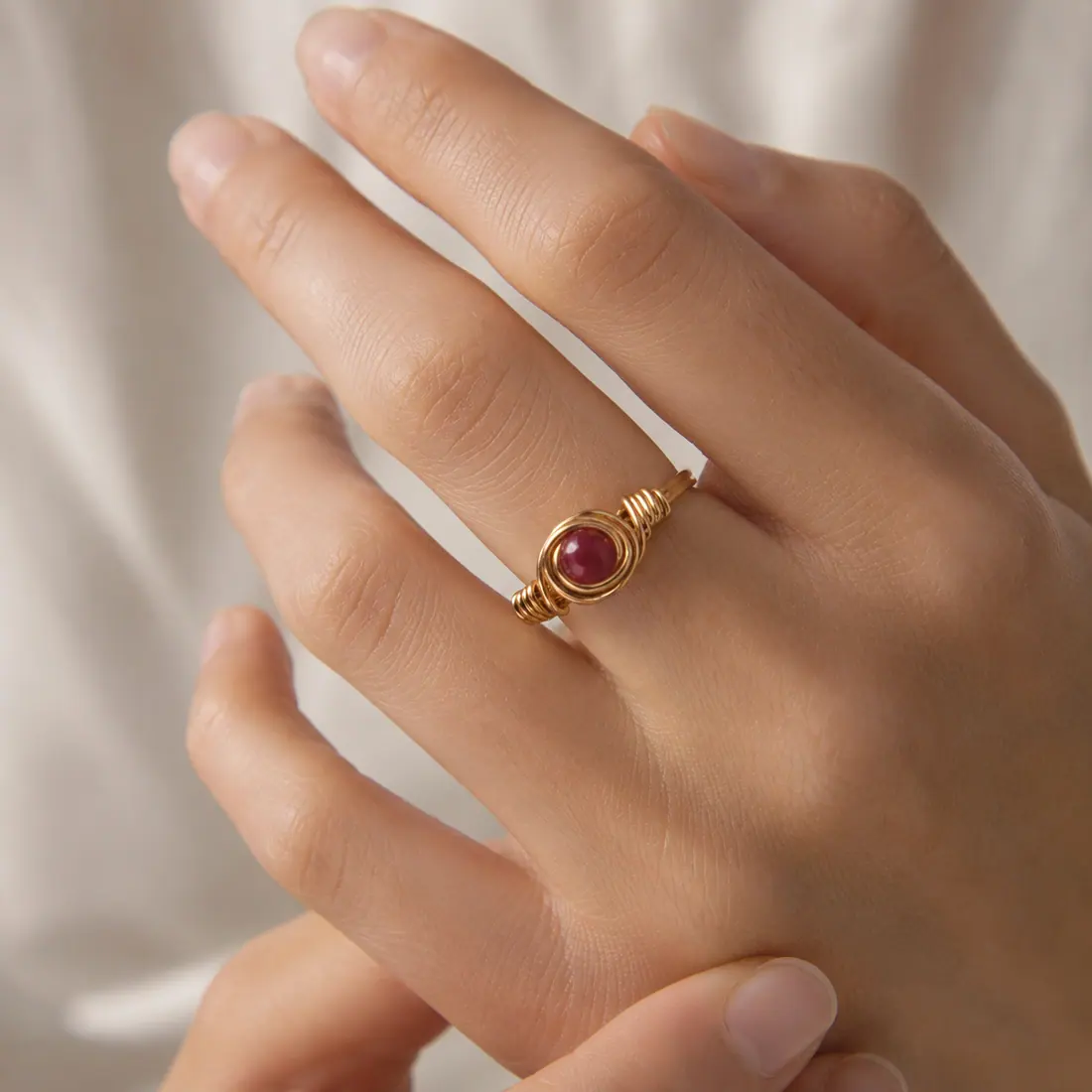Bague RI0005 porté