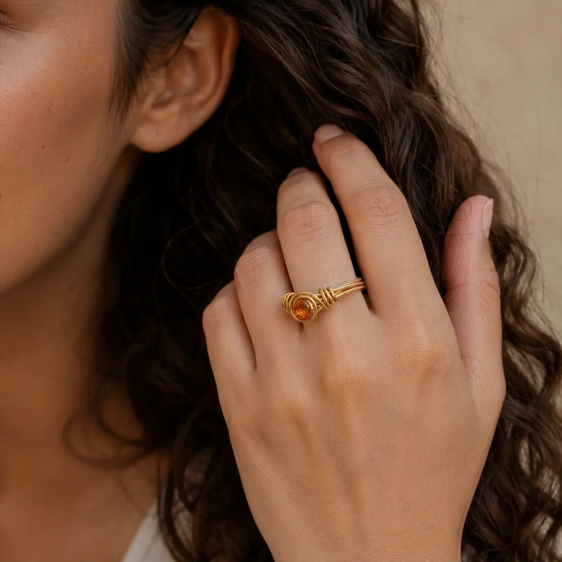 Bague RI0013 porté