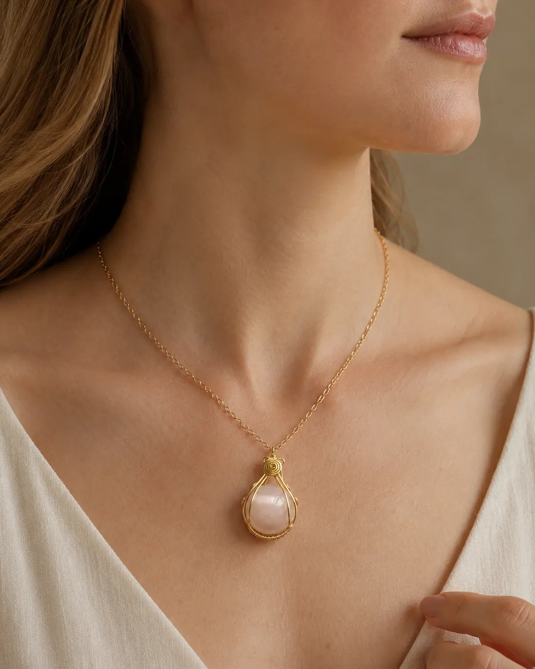 Collier NE0033 porté