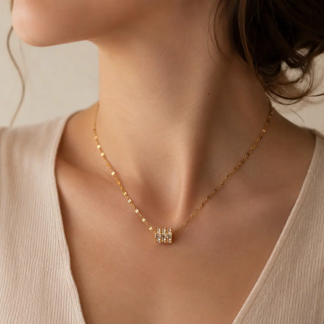 Collier NE0037 porté